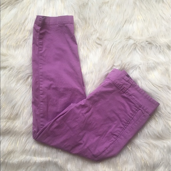 Kut from the Kloth Pants - Kut From The Kloth Purple Cropped Trousers